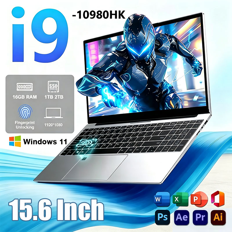 Pc Gaming Hp - Nowy przenośny laptop 15,6 cala Intel