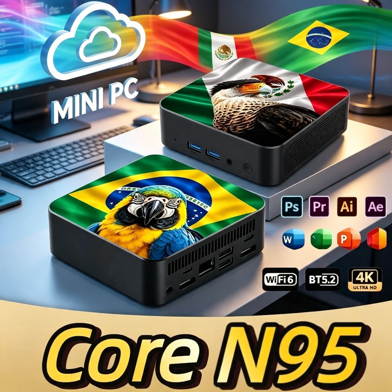 Pc Gaming New - 2026 Nowy Meksyk Brazylia Flaga Wysokowydajny