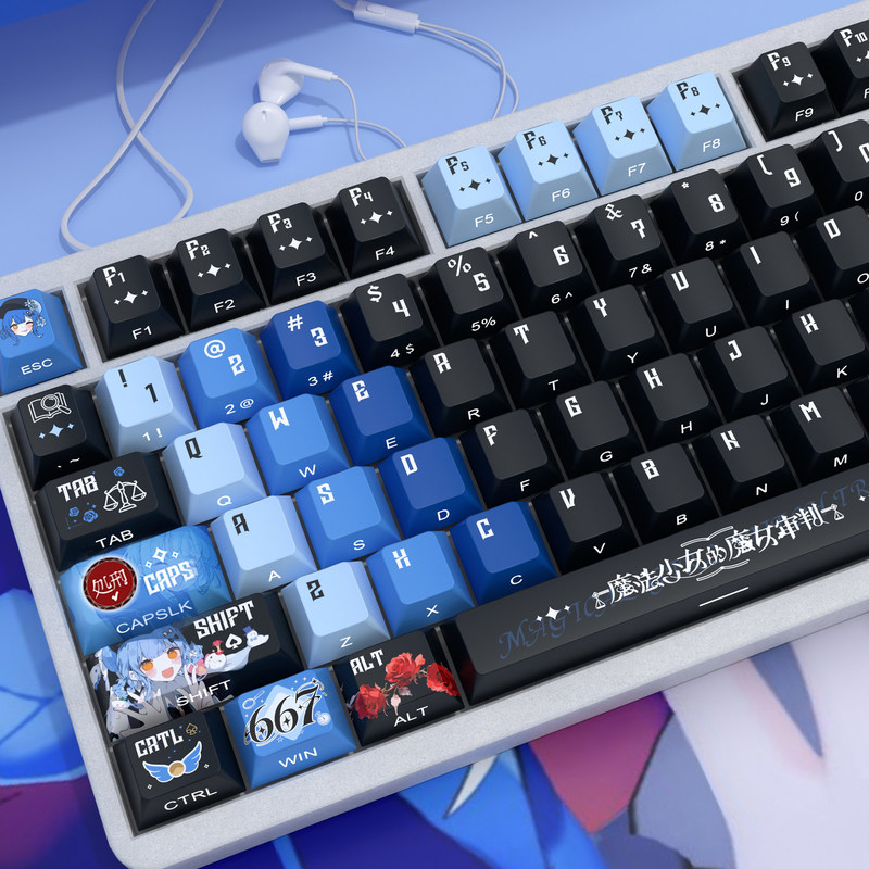 Klawisze PBT z motywem pomarań – Pc Gaming Orange recenzja i cena