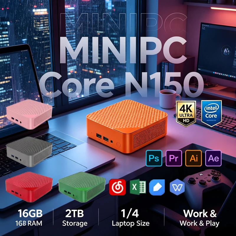 Pomarańczowy Mini PC, Intel Ce – Pc Gaming Orange recenzja i cena